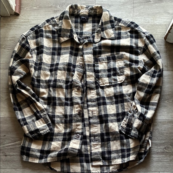 Boys Art Class Plaid Button-Up Shirt - Picture 1 of 4